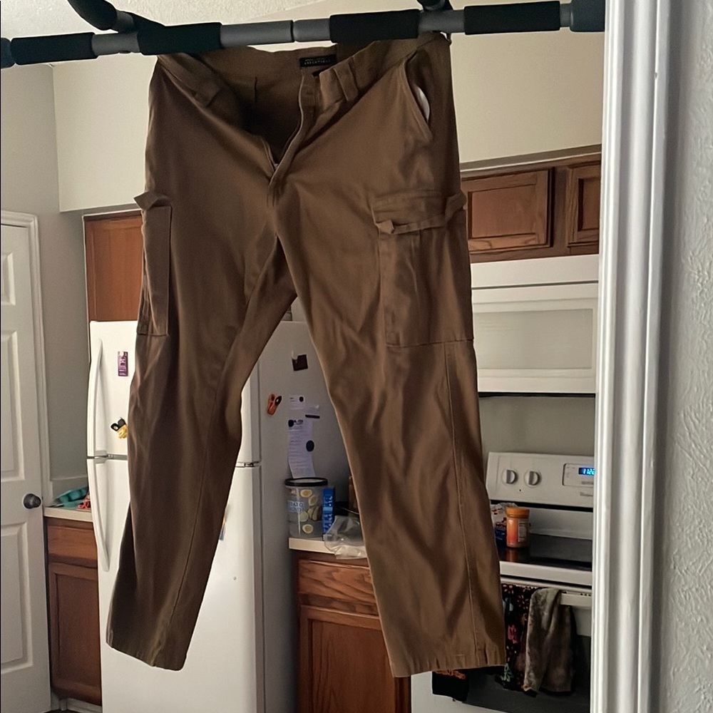 Men's Brown Cargo Pants